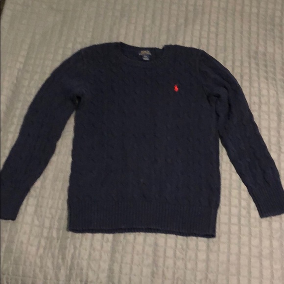 Polo by Ralph Lauren Other - Navy Polo Cable-Knit Sweater Polo by Ralph Lauren Other - Navy Polo Cable-Knit Sweater